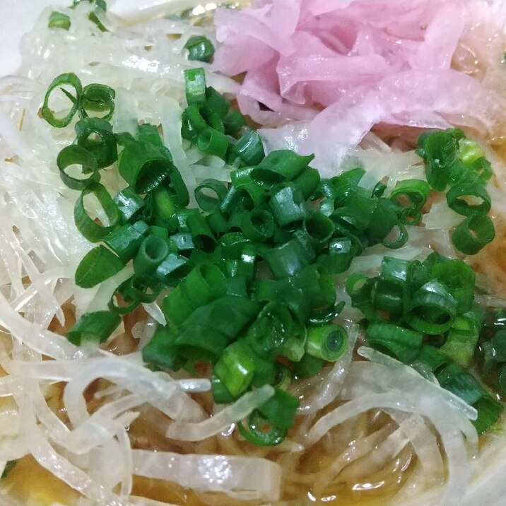 ヘルシーレシピ！　大根麺であっさり素麺（ラーメン）